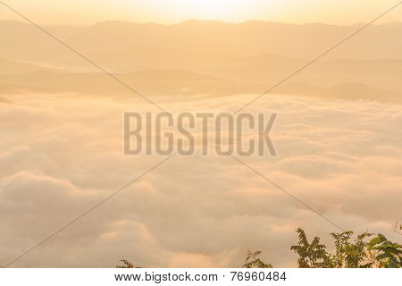 Fog On Mountain