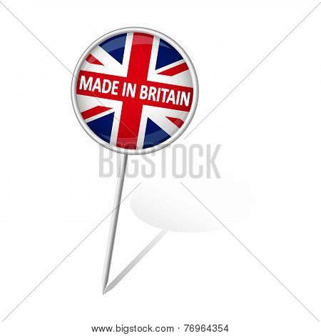 Pin Round - Made In Britain
