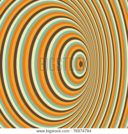 Abstract swirl background. Pattern with optical illusion. Vector illustration.  