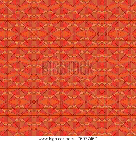 Fantasy orange abstract seamless pattern.