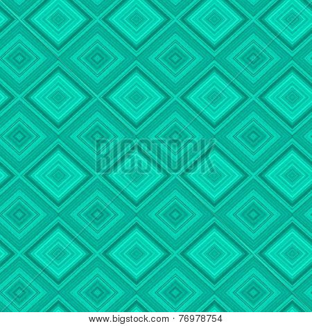 Fantasy blue geometric seamless pattern.