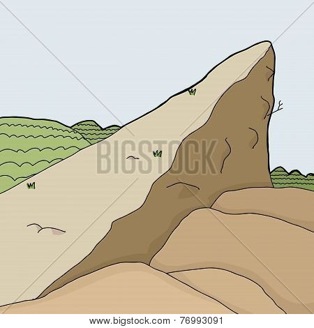 Cliff Background