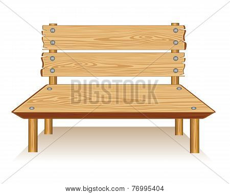 Wooden Bench