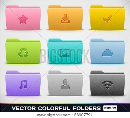 Vector Folder Icons