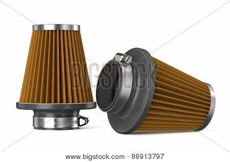 Orange Air Filter For Car