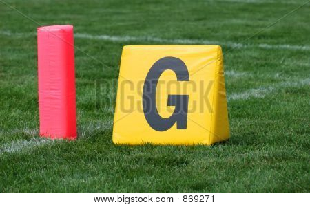 Marcador do golo de futebol