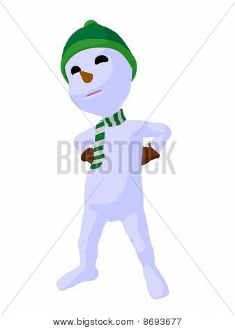 Snowboy Kunst Abbildung silhouette