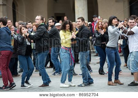 the international Flashmob day of rueda de Casino.