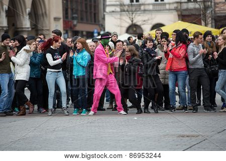 the international Flashmob day of rueda de Casino.