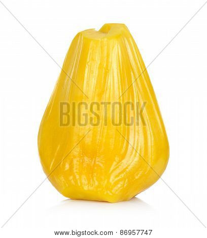 Ripe Jackfruit Isolated On White Background