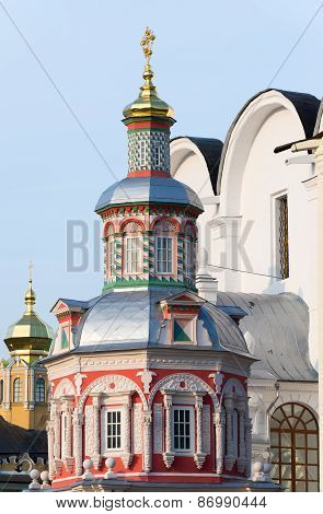 The Great Trinity Monastery In Sergiyev Posad Near Moscow. Golden Ring Of A Russia