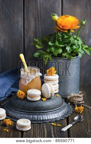 Makarons vanilla