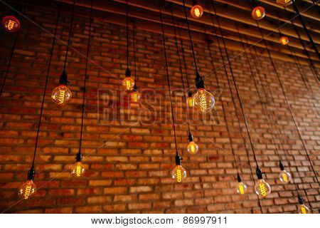 Light Bulb Filament Retro Vintage