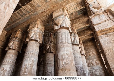Dendera Temple In Egypt