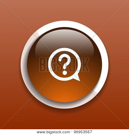 Image question mark icon solution mark symbol business
