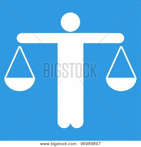 Lawyer icon from Business Bicolor Set