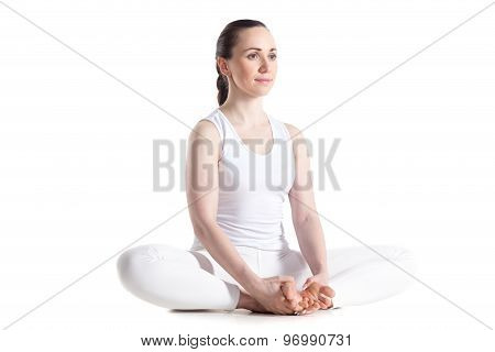 Purna Titli Yoga Pose