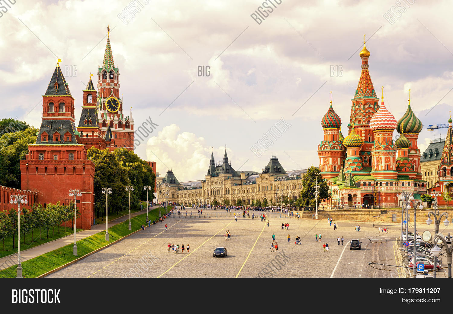 kremlin and cathedral of st.