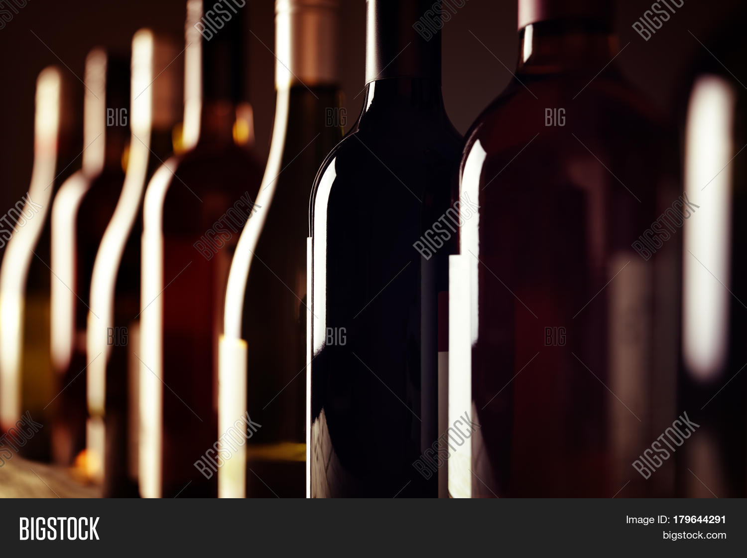 Bottles Old Aged Wine Image & Photo (Free Trial) Bigstock