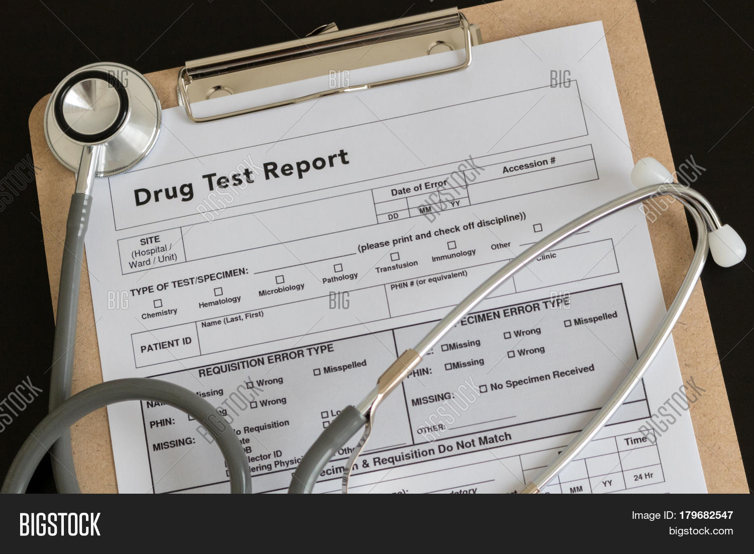 Drug Test Report, Image & Photo (Free Trial) Bigstock
