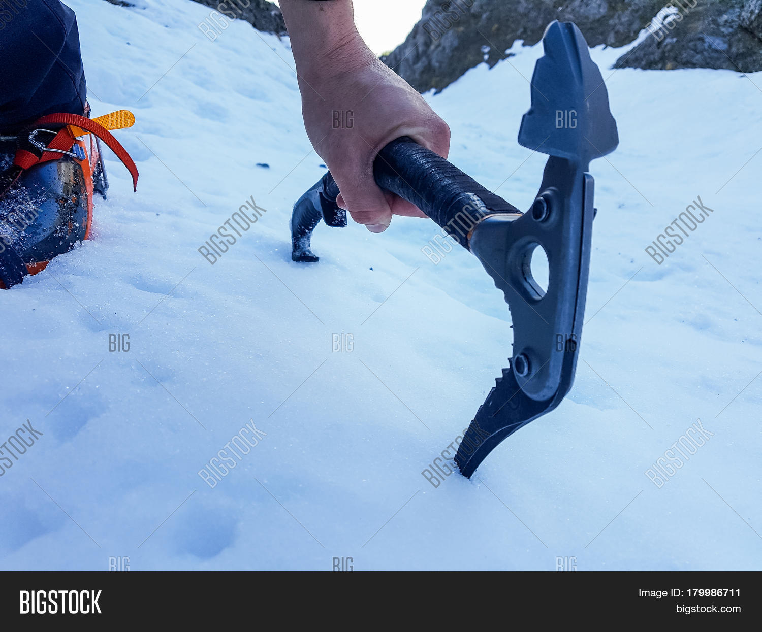 Closeup Ice Axe On Image & Photo (Free Trial) Bigstock