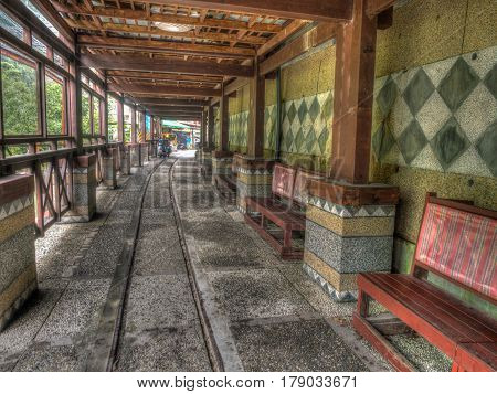 Railway Station In Yun-hsien Park