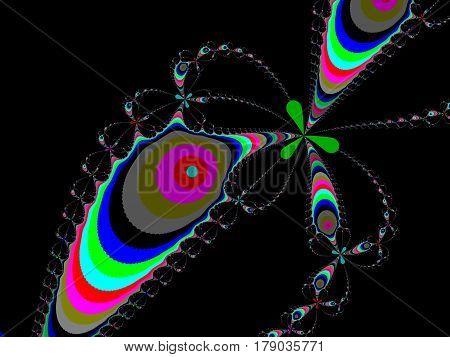 Colour Fractal Background