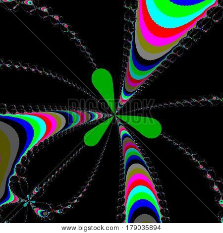 Colour Fractal Background