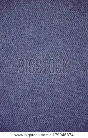 Blue and gray fabric texture. Blue and gray cloth background. Close up view of blue and gray fabric texture and background. Abstract background and texture for designers. Blue and gray cloth pattern