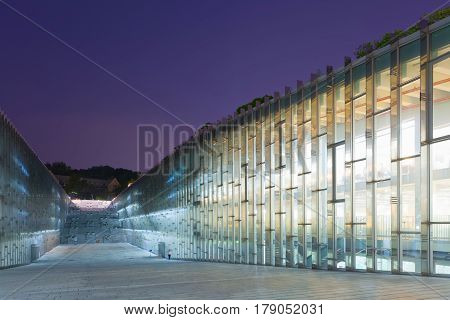 Underground Library Of Ewha Womans University - Seoul, South Korea