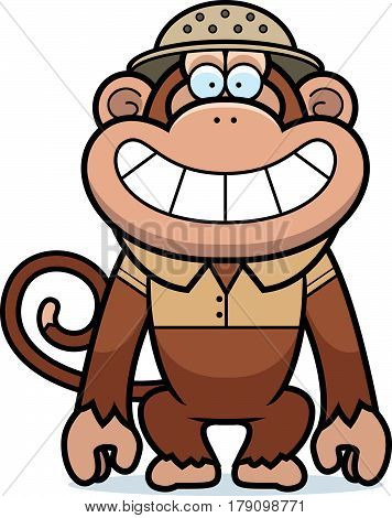 Cartoon Monkey Safari