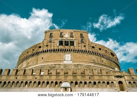 Castle of the Holy Angel (Castel Sant'Angelo), Rome, Italy