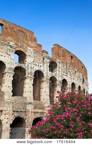 Italien. Rom. Den gamle Collosseo