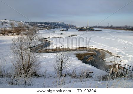 Winter On The River