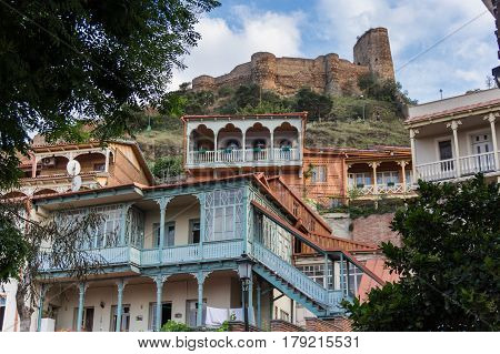 View Of Tbilisi Old Town Sololaki