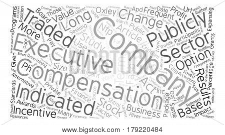 Trends in Long Term Incentives text background word cloud concept