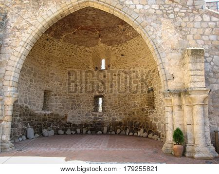 Adrada Castle, Avila, Castilla Y Leon, Spain