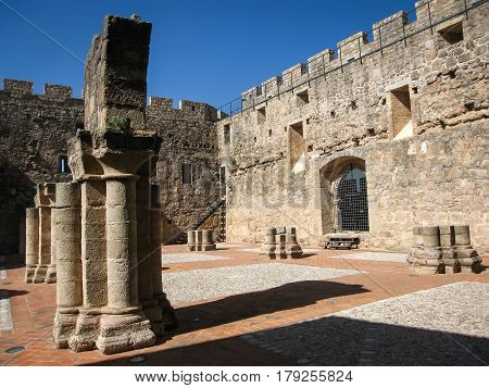 Adrada Castle, Avila, Castilla Y Leon, Spain
