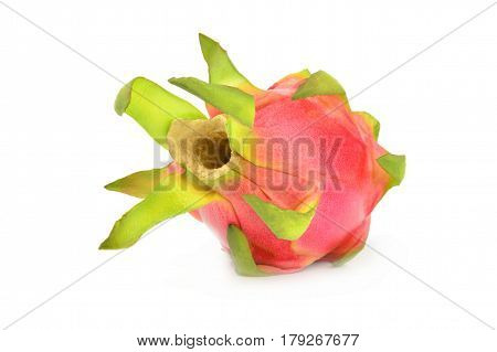 Pitaya isolated on a white background with clipping path