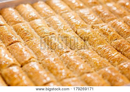 Greek Or Turkish Sweet Baklava Cakes