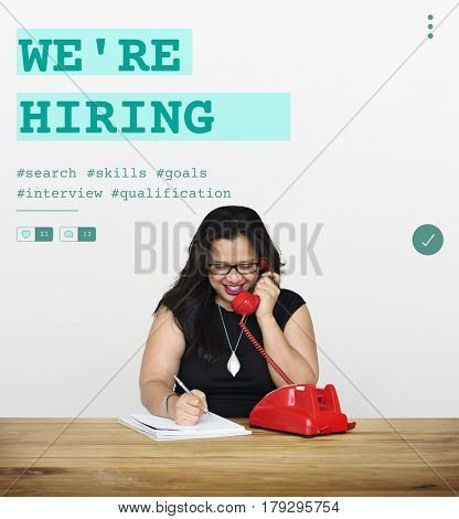 Job Career Hiring Recruitment Qualification Graphic