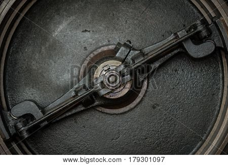 The Mechanism Of A Old And Vinage Machine