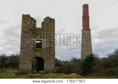 Great Work Tin, Copper And Lead Mine Beam Engine House