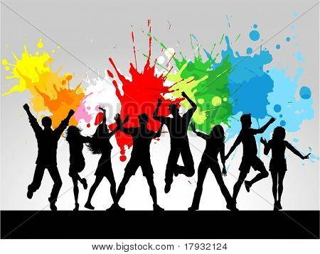 Grunge parti arka plan