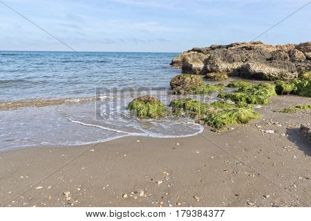 The Mediterranean Coast A Sunny Day In Alcocebre