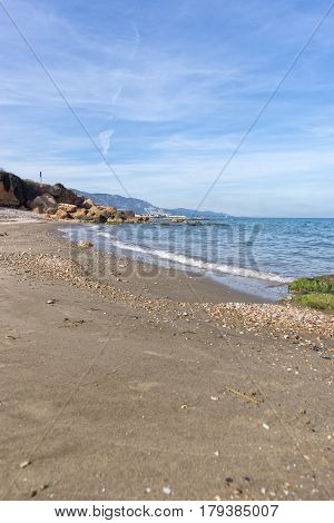 The Mediterranean Coast A Sunny Day In Alcocebre