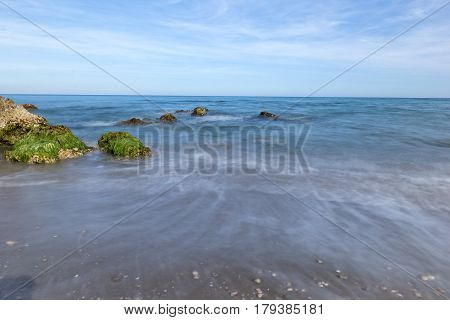 The Mediterranean Coast A Sunny Day In Alcocebre
