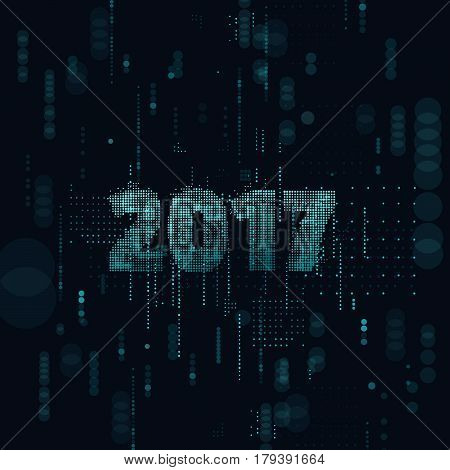 Technological background vector illustration. global computer network