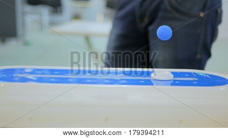 Mind control game. Future and technology concept