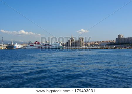 Seascape At Marseille, France